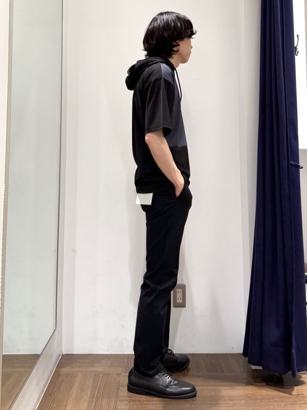 Tightさんの「THE SHOP TK｜【オールシーズン穿ける！】7DAYSストレッチへリンボンパンツ　ON&hArr;OFF兼用」を使ったコーディネート
