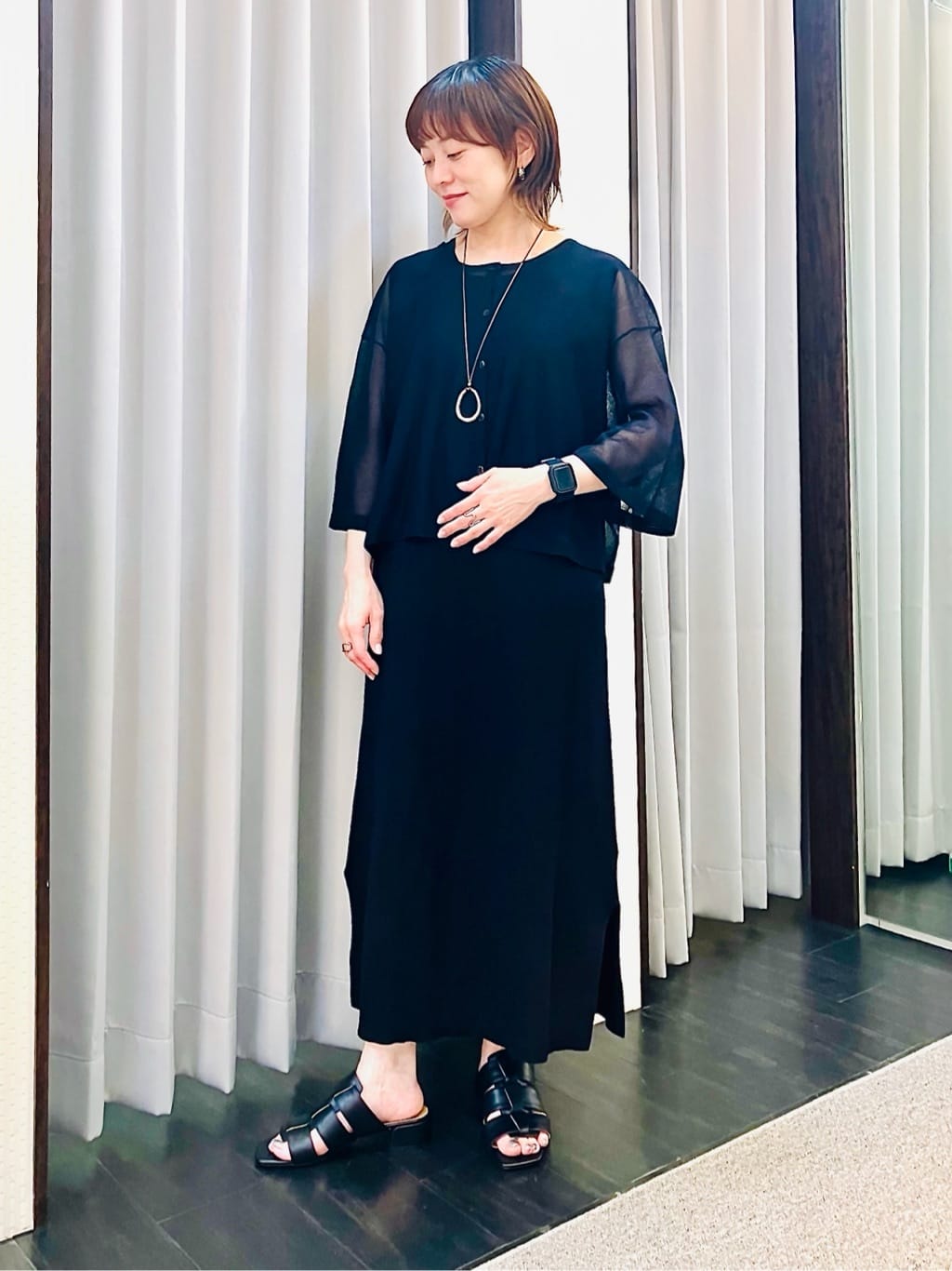 YUKIさんの「INDIVI｜」を使ったコーディネート