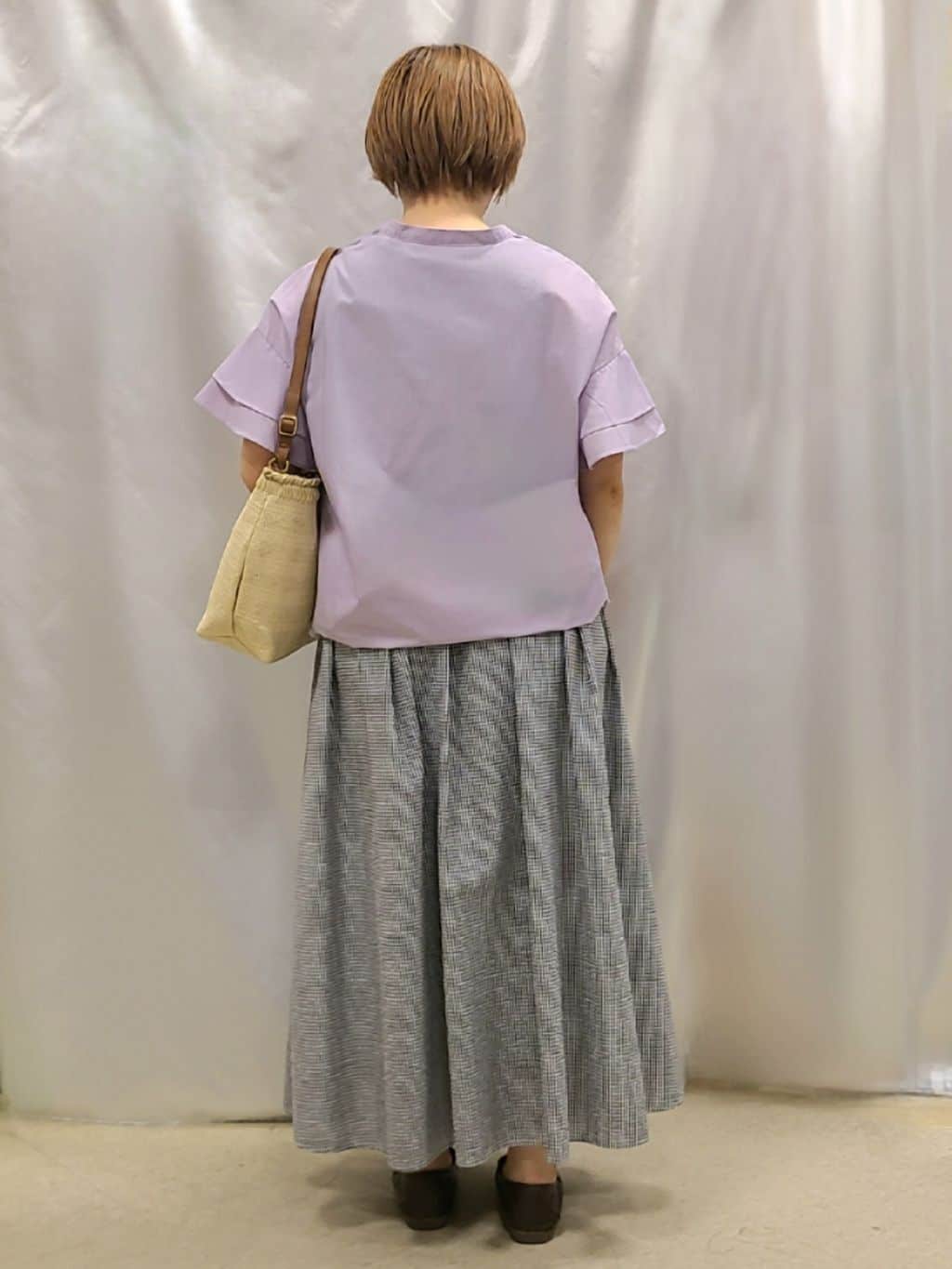 Chiiさんの「SHOO･LA･RUE｜◆【洗える/S-LL】色違いで揃えたい テレコリブタンクトップ」を使ったコーディネート