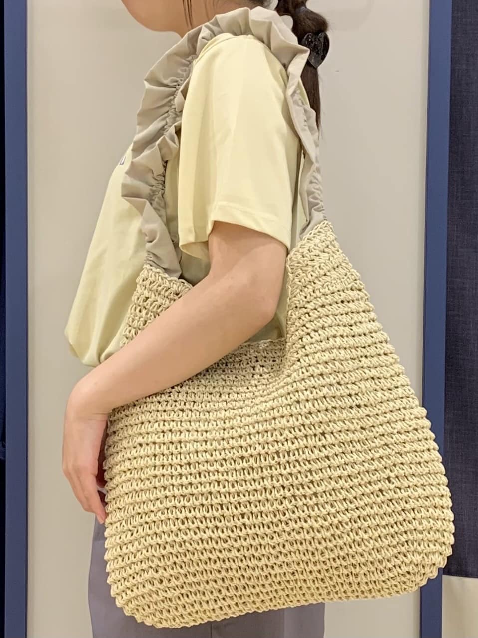mokaさんの「grove｜サマーハイパーストレッチワイドパンツ」を使ったコーディネート