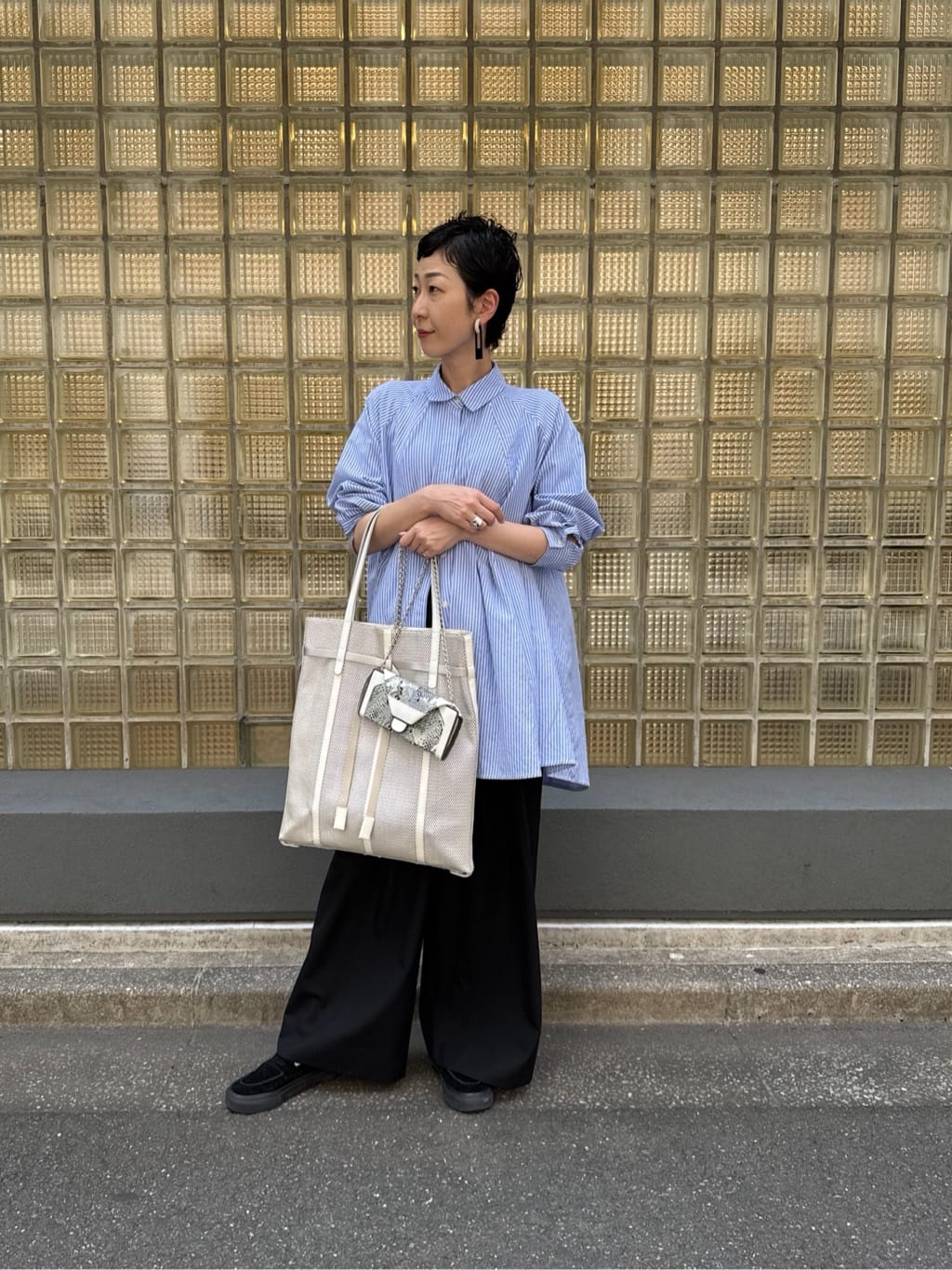 Kさんの「HIROKO HAYASHI｜PANIER（パニエ） トートバッグL」を使ったコーディネート