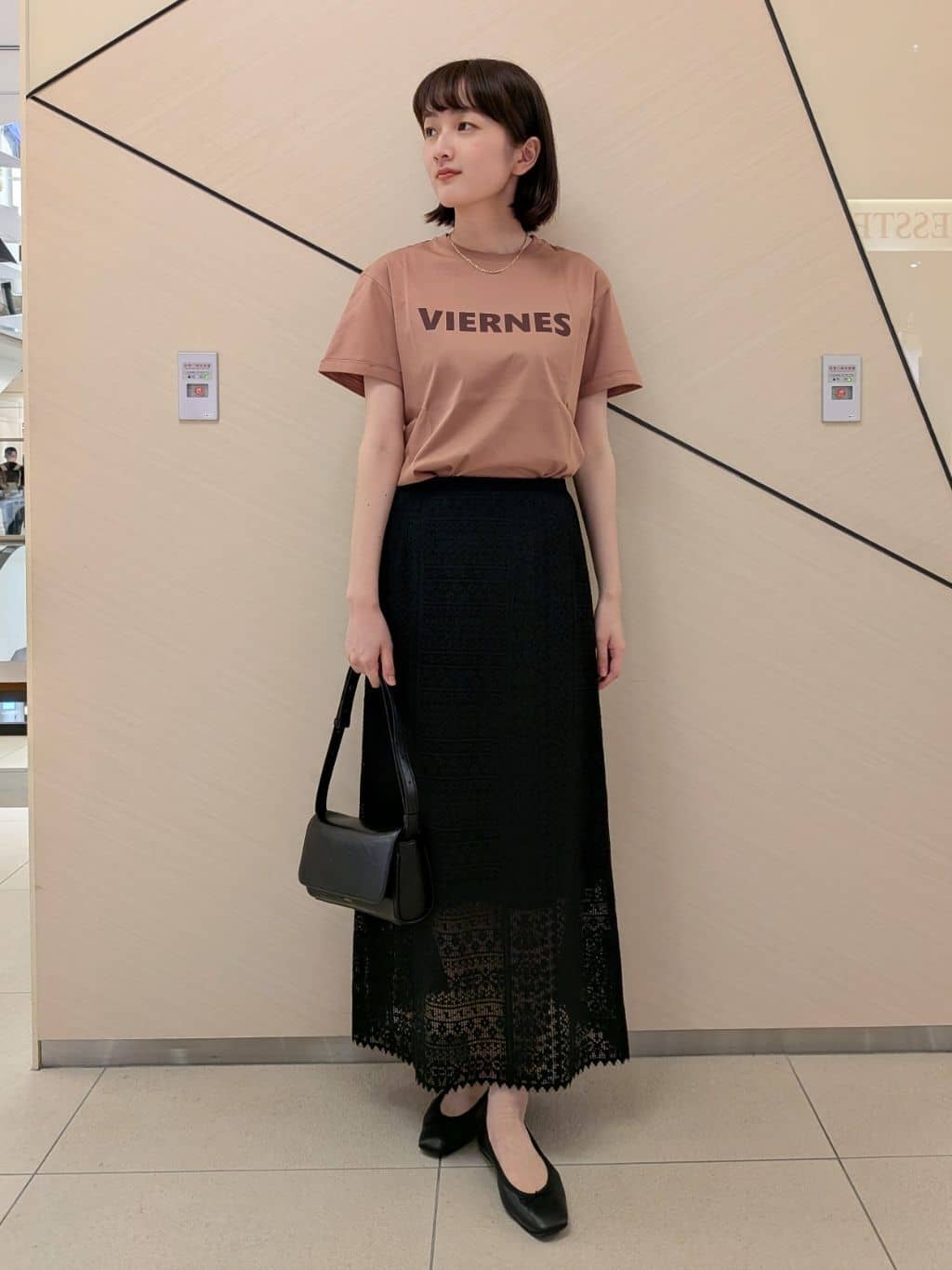 saoriさんの「DRESSTERIOR｜◆ソフトレザーバレエシューズ」を使ったコーディネート