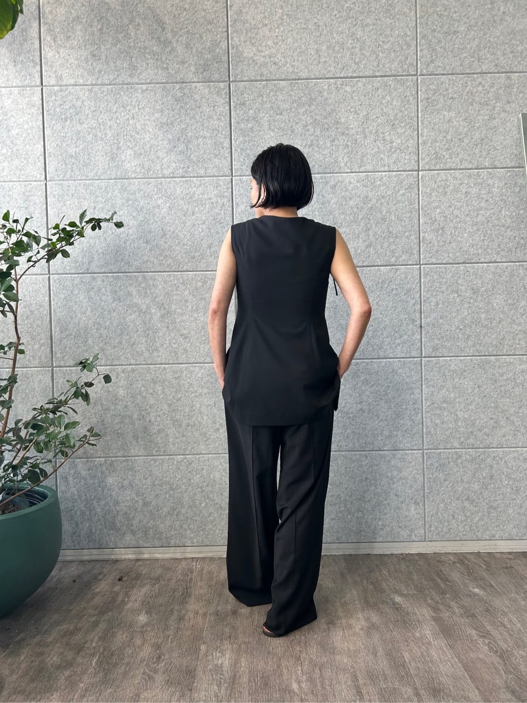 yukoさんの「CODE A｜french twill easy trouser」を使ったコーディネート