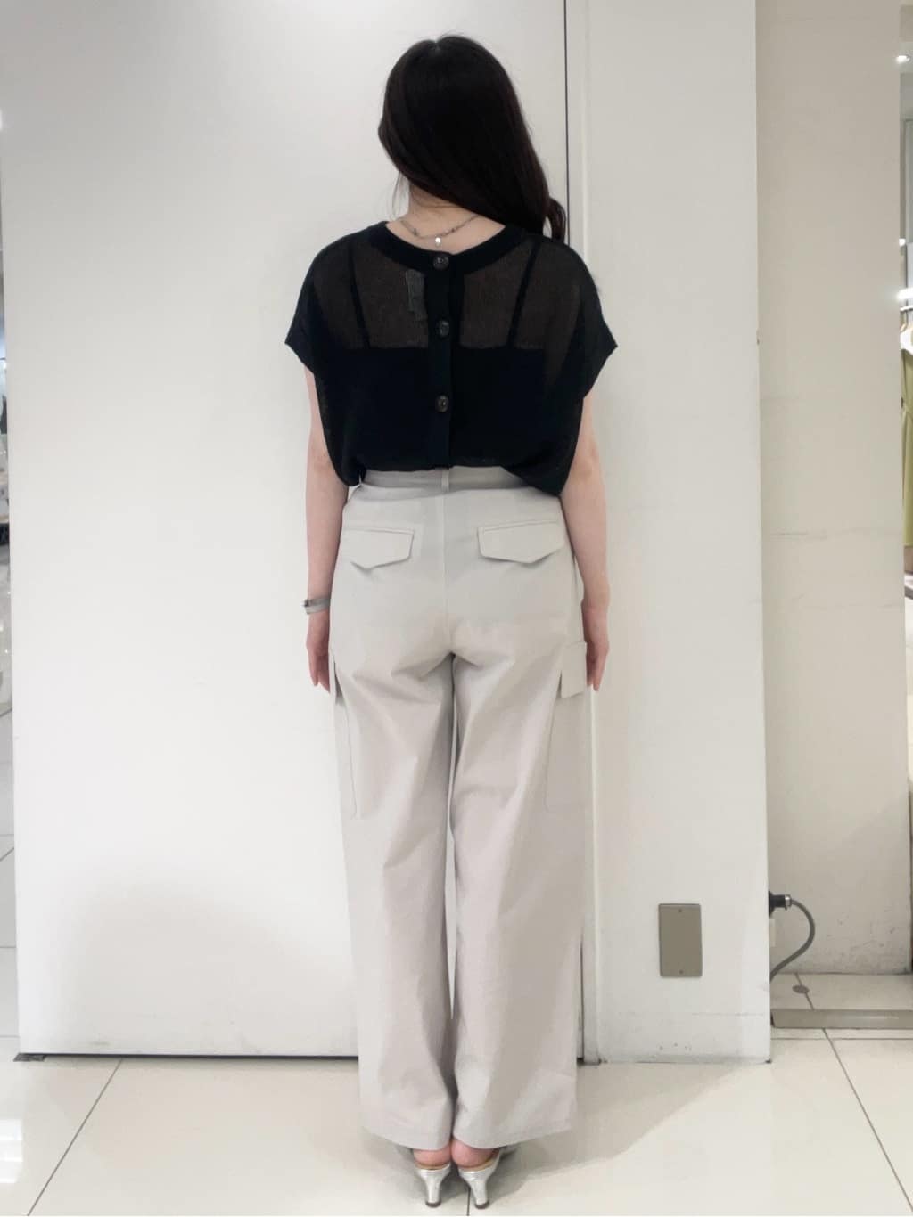 moeさんの「UNTITLED｜コットンキャミソール」を使ったコーディネート