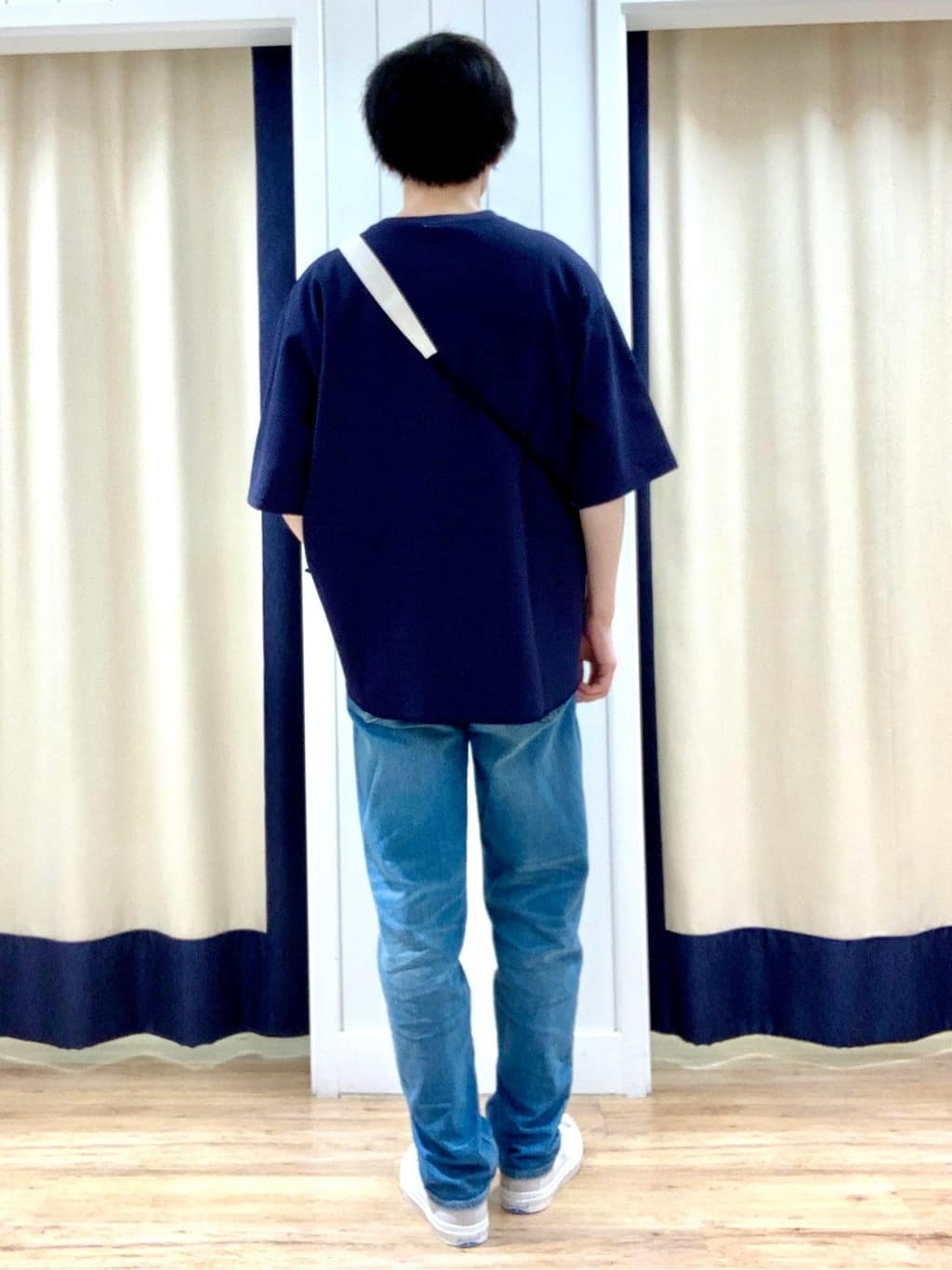 Takaさんの「Dessin｜◆【ユニセックス・洗える】テーパードデニムパンツ」を使ったコーディネート