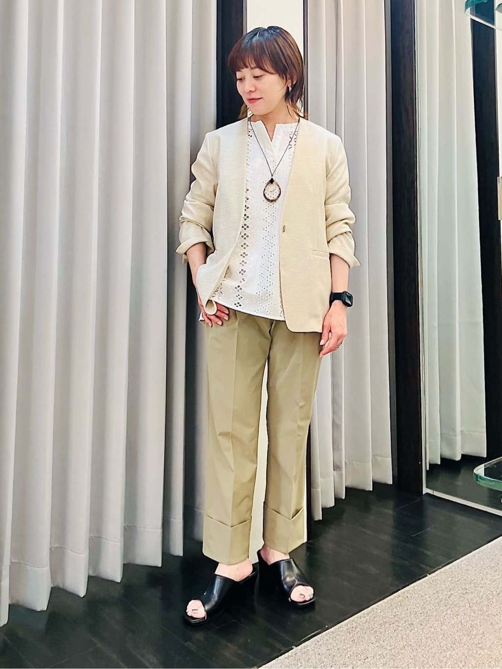 YUKIさんの「INDIVI｜」を使ったコーディネート