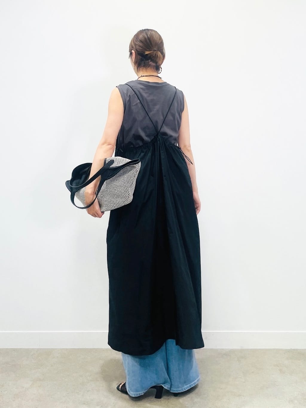KAYOさんの「UNTITLED｜リングコードトップネックレス」を使ったコーディネート
