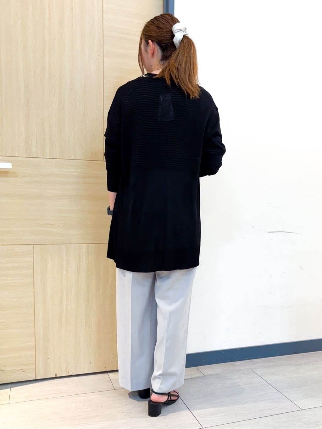 nanaさんの「grove｜ひんやり多機能・やわらかドライタッチ五分袖プルオーバー」を使ったコーディネート