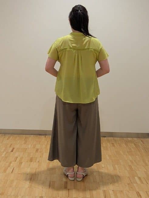 なおさんの「Reflect｜◆【選べる7色◎／手洗い可】フロントピンタックデザインブラウス」を使ったコーディネート