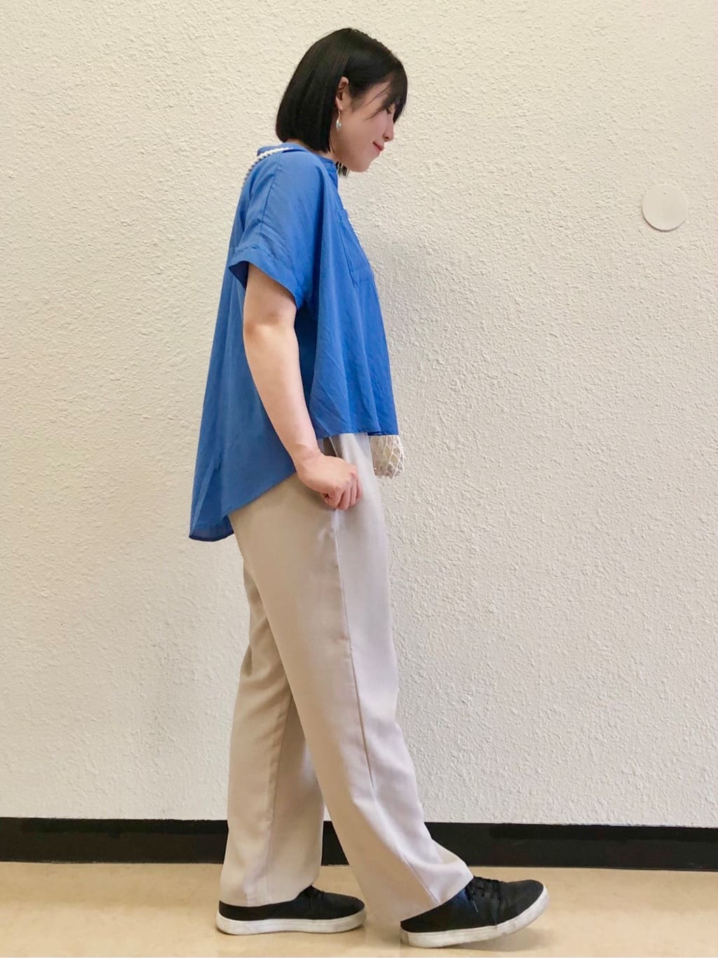 Tsuruさんの「SHOO･LA･RUE｜◆【洗える/S-LL】シアーネックがこなれ見え リブタンクトップ」を使ったコーディネート