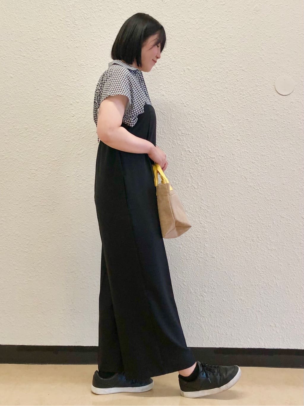 Tsuruさんの「SHOO･LA･RUE｜◆【洗える/S-LL】シアーネックがこなれ見え リブタンクトップ」を使ったコーディネート