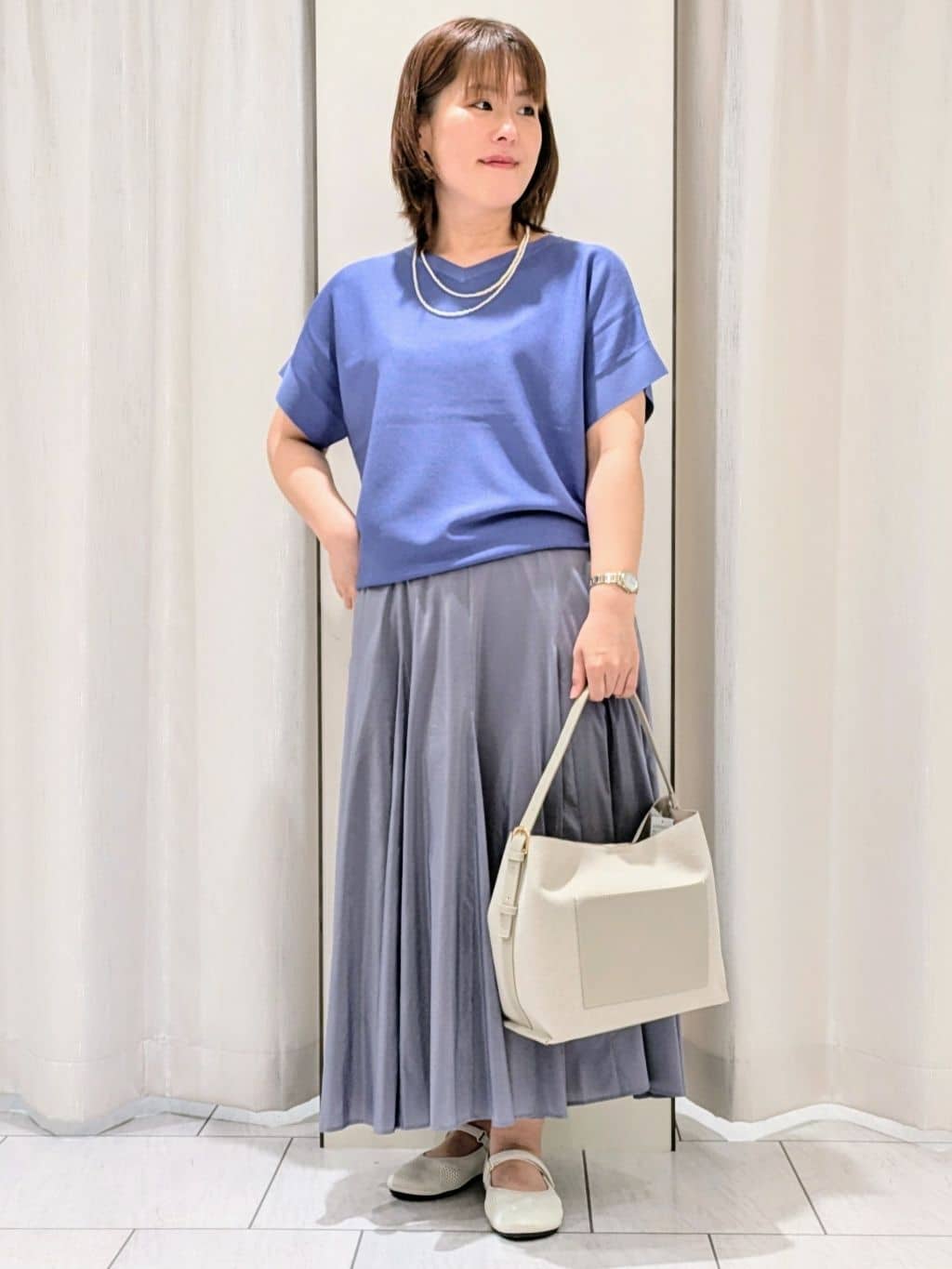 Onumaさんの「UNTITLED｜エポトリニティネックレス」を使ったコーディネート