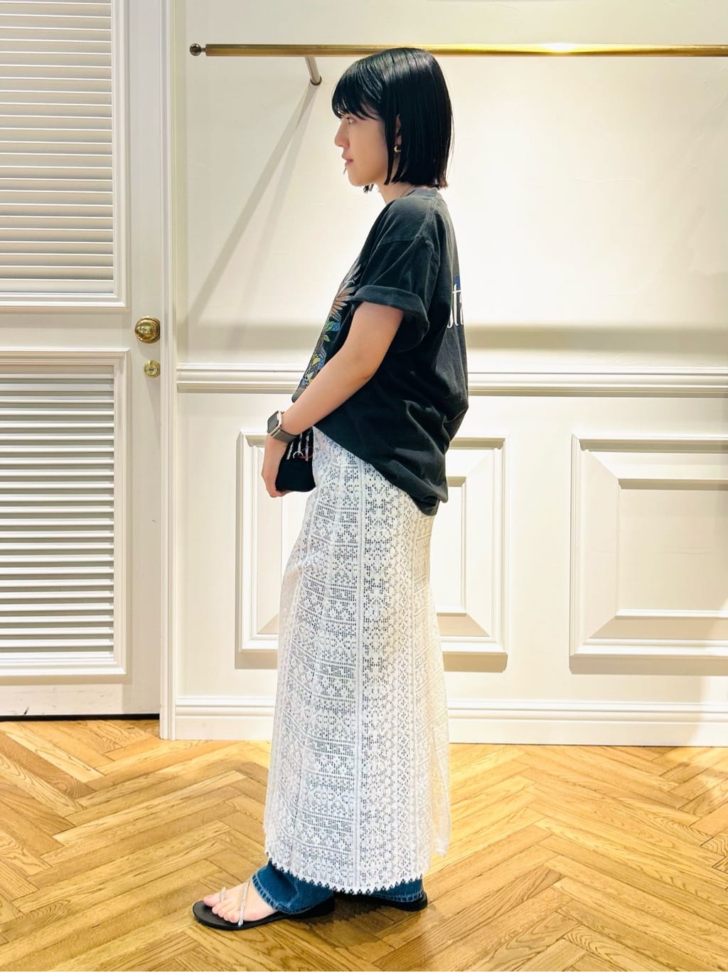 cocoさんの「DRESSTERIOR｜【ウォッシャブル】テーパードコンフォートデニム」を使ったコーディネート