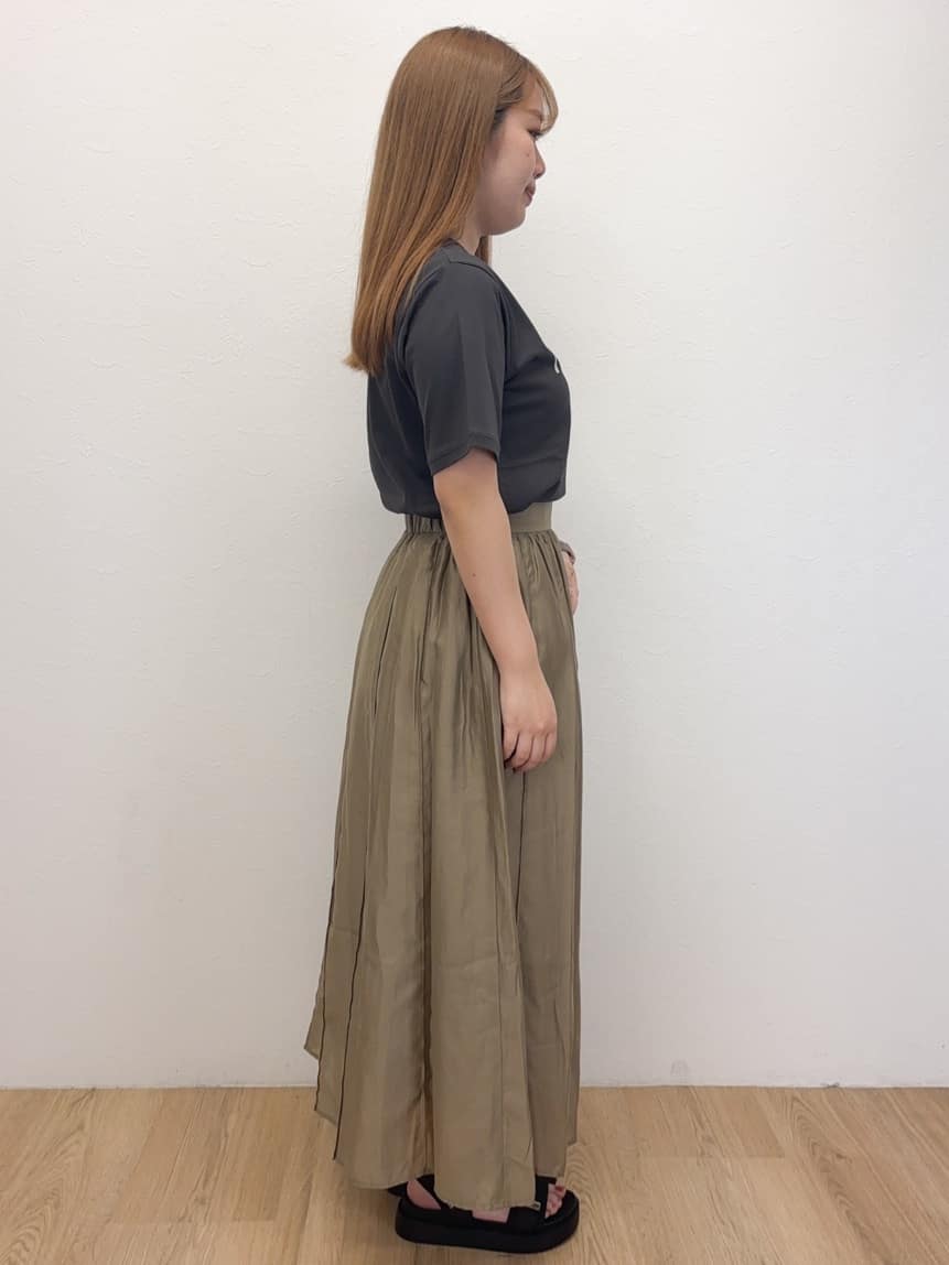 Haruさんの「OPAQUE.CLIP｜◆アソートロゴTシャツ【洗濯機洗い可】」を使ったコーディネート