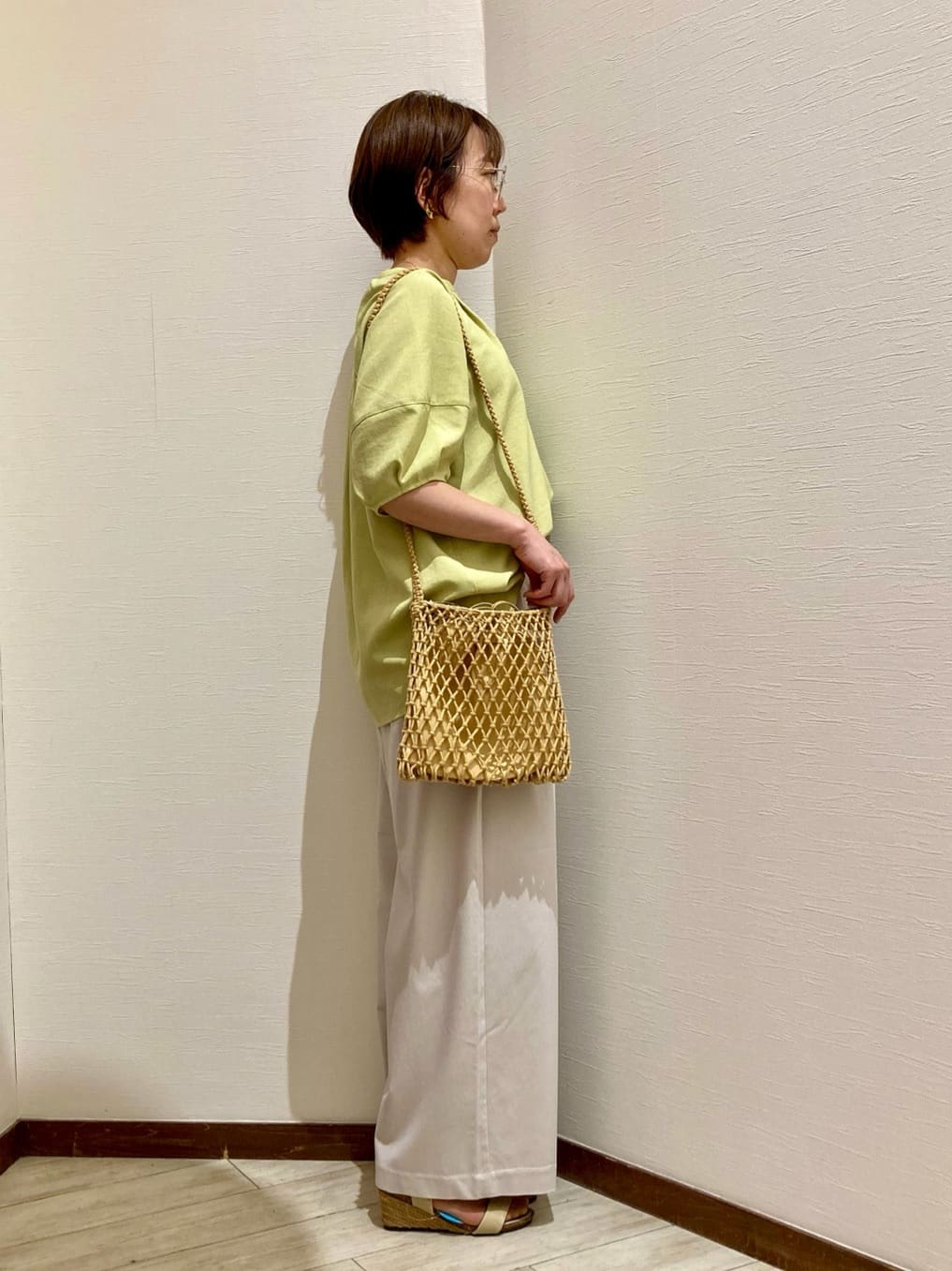 さとさんの「SHOO･LA･RUE｜◆【高レビュー/累計販売35万足突破】片手ではけるサンダル シューダル 25SS」を使ったコーディネート