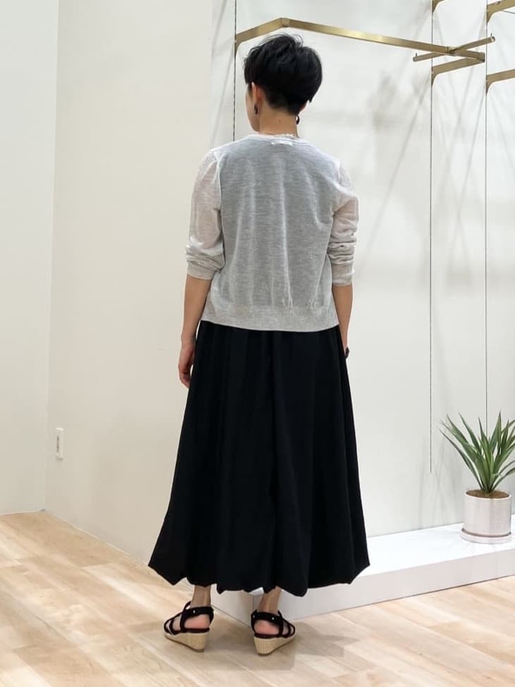 Keiさんの「grove｜【雑誌掲載】洗えるシアーカーディガン」を使ったコーディネート