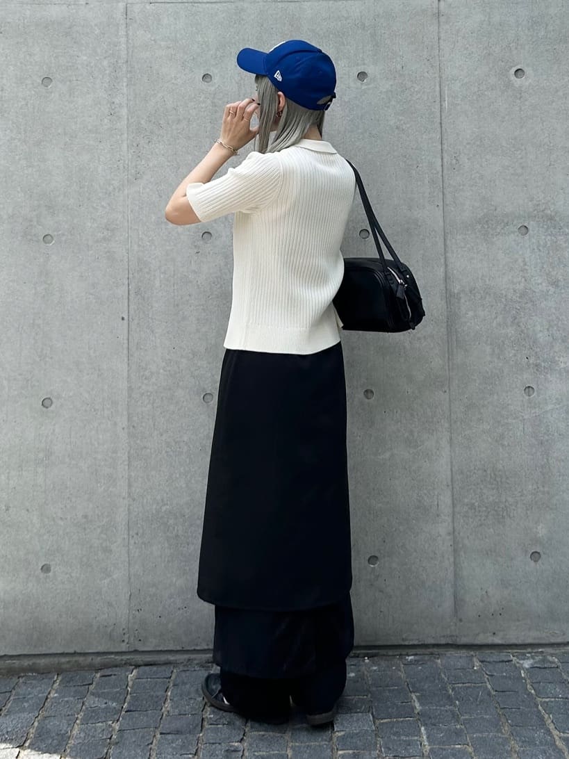 omaさんの「THE SHOP TK｜◆裾シアーナロースカート【洗える】」を使ったコーディネート