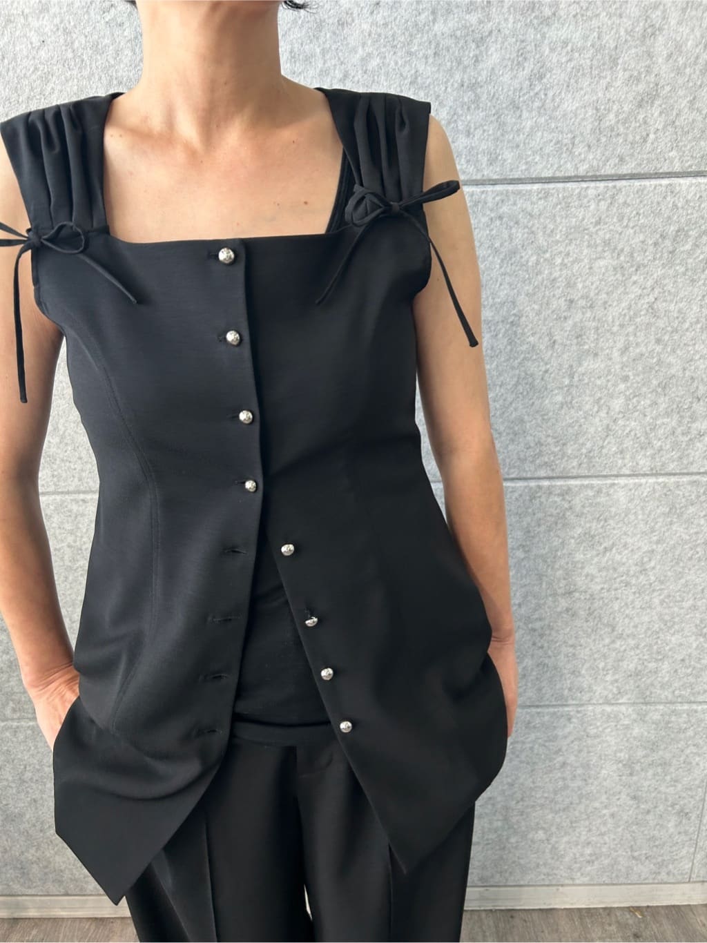 yukoさんの「CODE A｜french twill easy trouser」を使ったコーディネート