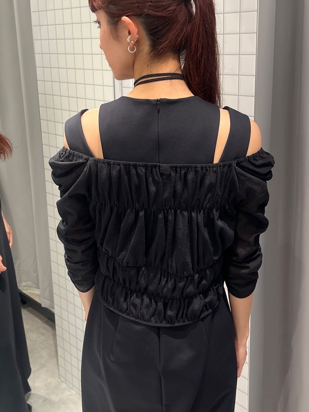 Rielさんの「CODE A｜slit jersey dress」を使ったコーディネート