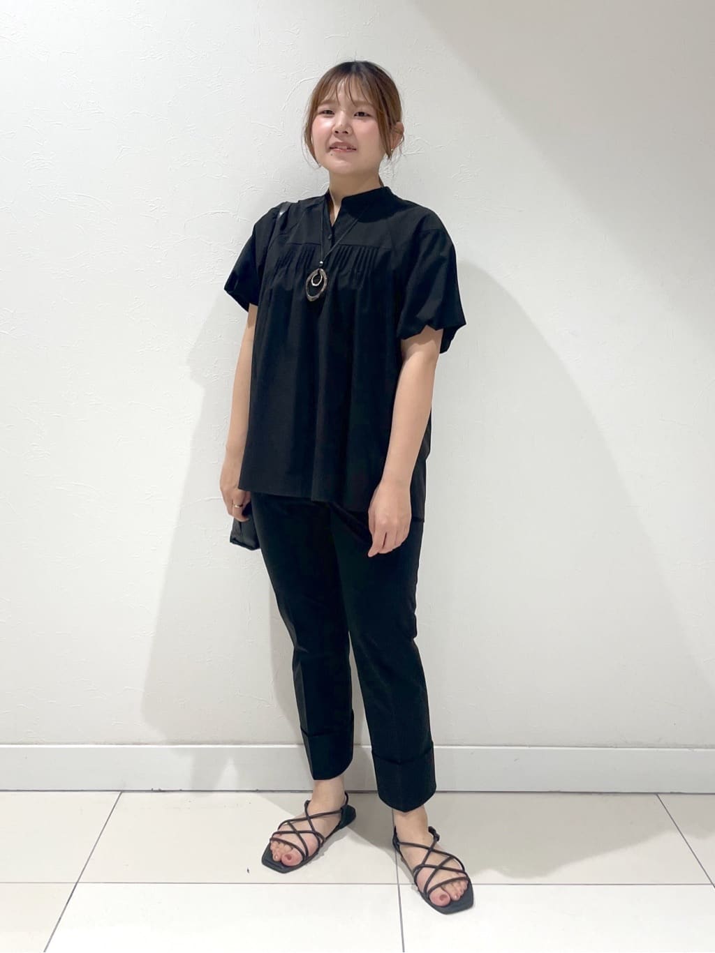 YUUKIさんの「INDIVI｜◆【通気性◎撥水／UV／SETUP可能】アクティブブラウス」を使ったコーディネート