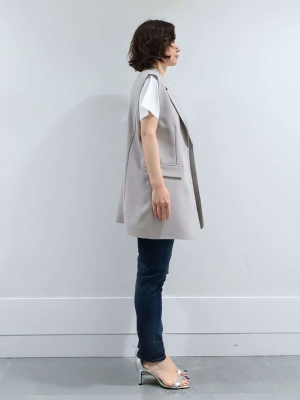 ミズタさんの「UNTITLED｜【Healthy DENIM&times;UNTITLED】別注 R Mrytle（リマートル）テーパードデニム」を使ったコーディネート