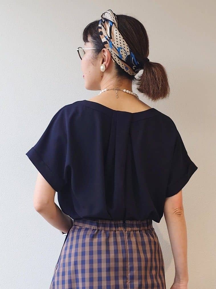 MUTSUKOさんの「UNTITLED｜メタリックメッシュトート」を使ったコーディネート