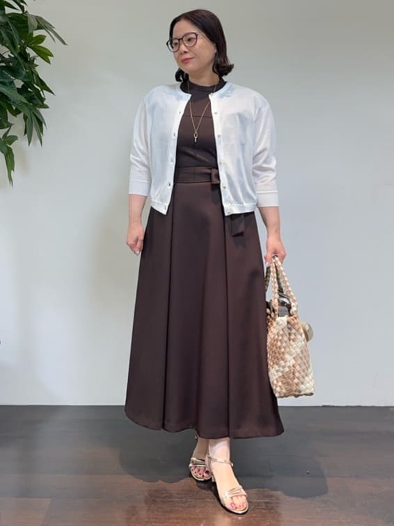 Asamiさんの「UNTITLED｜バイカラーメガネストラップ」を使ったコーディネート