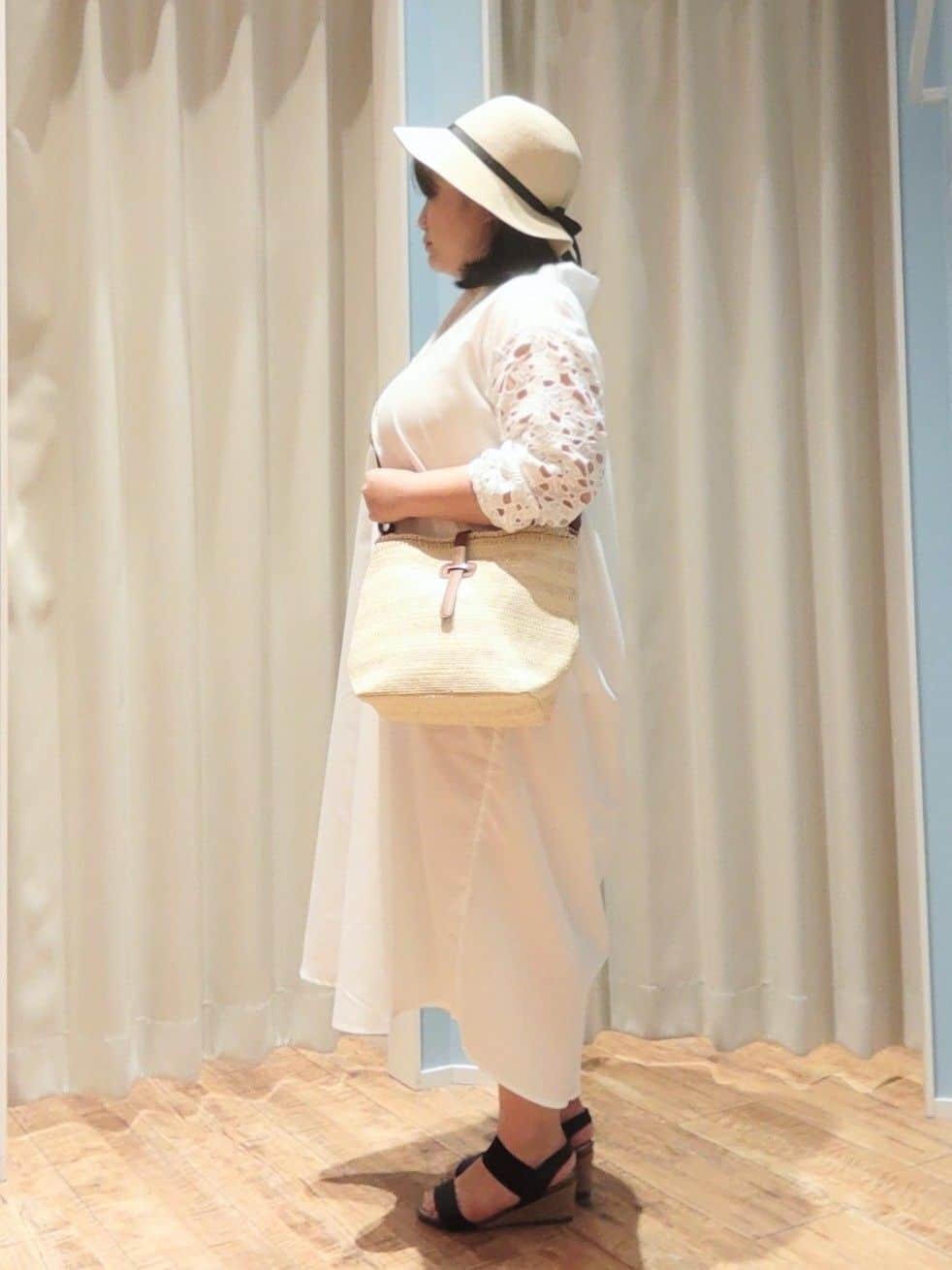 りんさんの「SHOO･LA･RUE｜◆【洗える/S-LL】色違いで揃えたい テレコリブタンクトップ」を使ったコーディネート