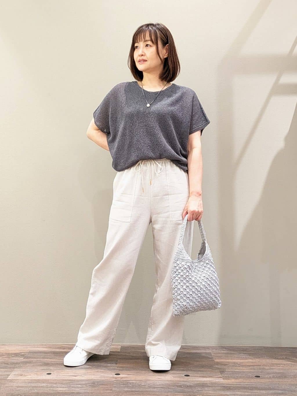 ricoさんの「Dessin｜◆【2WAY】スムーススニーカー」を使ったコーディネート
