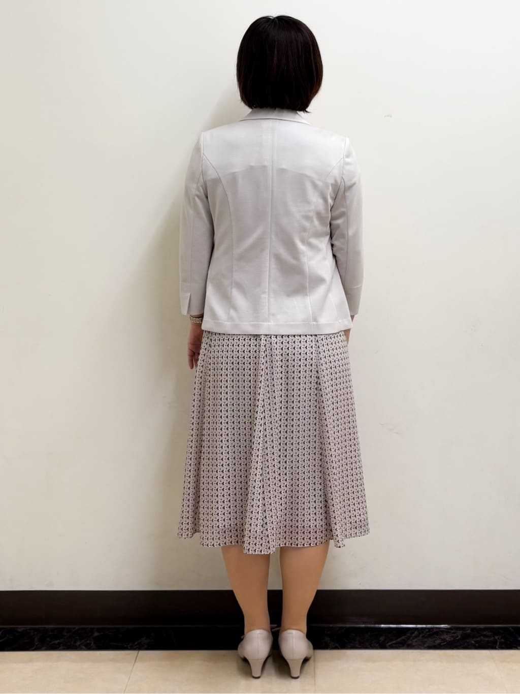 ミヨさんの「Reflect｜◆【SS-4Lサイズ／洗える】匠ジャケット／ベーシックテーラード」を使ったコーディネート