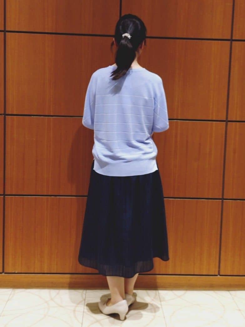 Kさんの「Reflect｜◆ドライタッチプルオーバーニット」を使ったコーディネート