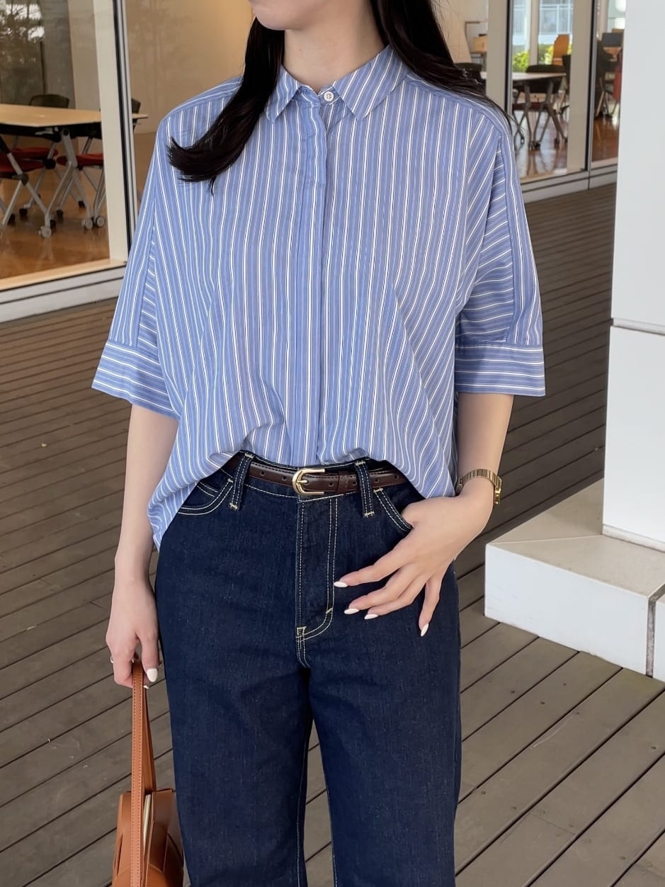 NATSUMIさんの「grove｜【Lee&times;grove別注】WIDE DENIM PANTS」を使ったコーディネート