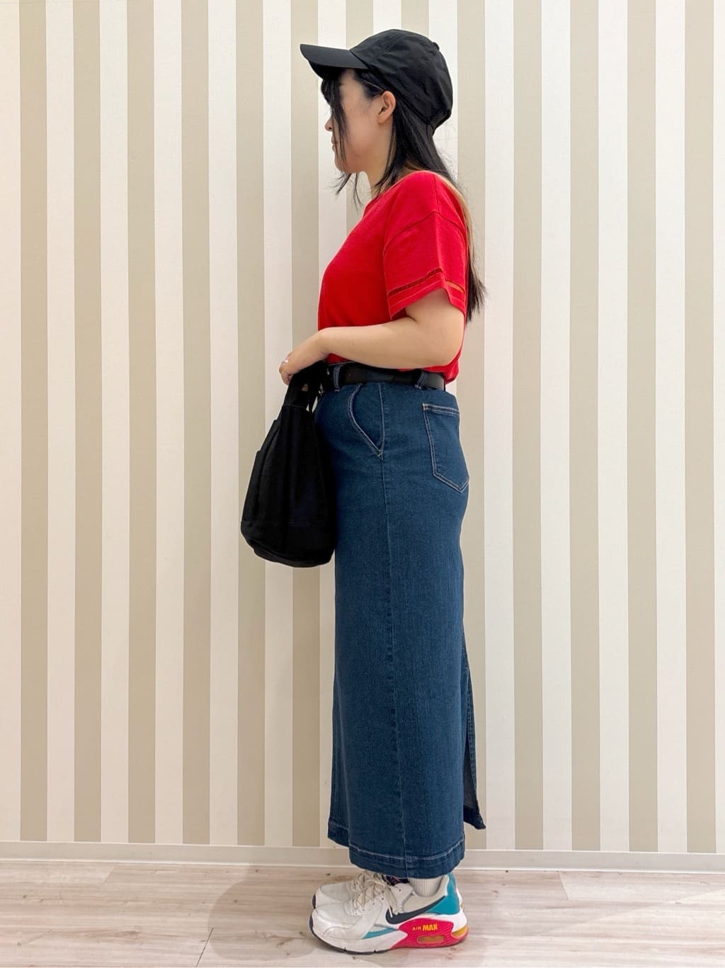 まろんさんの「SHOO･LA･RUE｜◆【2WAY】キャンバストートバッグ」を使ったコーディネート