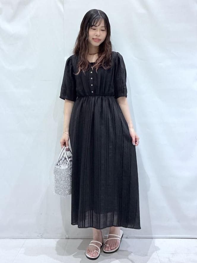 komaさんの「OPAQUE.CLIP｜◆ラメバスケット調ハンドバッグ」を使ったコーディネート