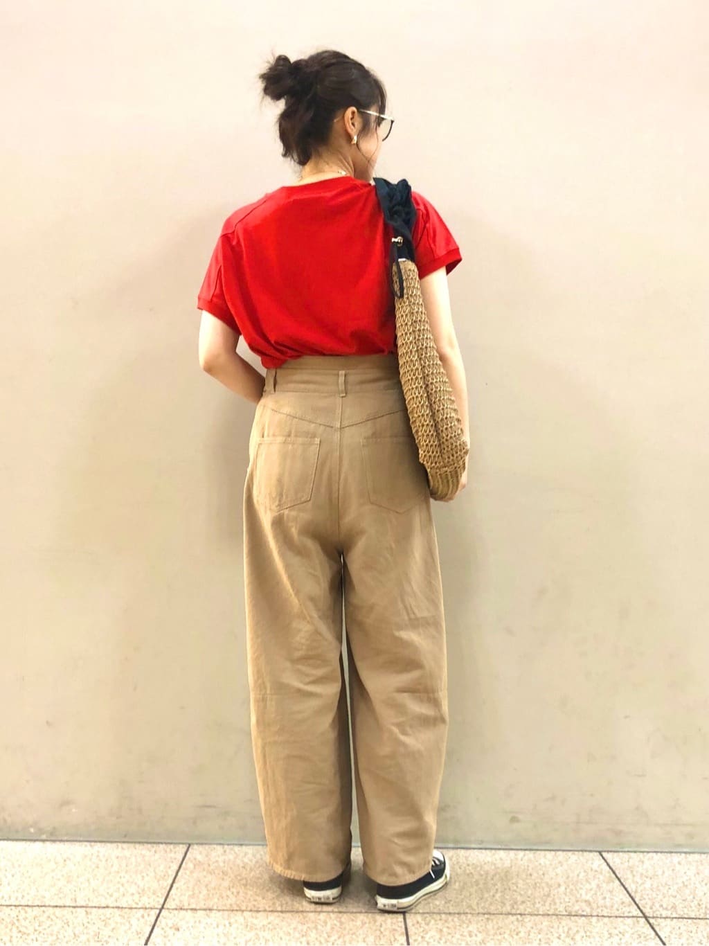 ころさんの「THE SHOP TK｜◆フレンチ袖プルオーバー【毛玉になりにくい/接触冷感/UV/洗濯機OK】」を使ったコーディネート