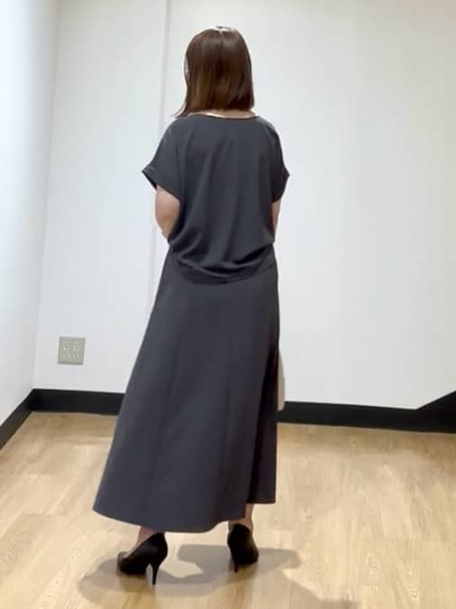 MIKIKOさんの「UNTITLED｜◆【セットアップ可/接触冷感/イージーケア】リラクミスト　2WAYブラウス」を使ったコーディネート