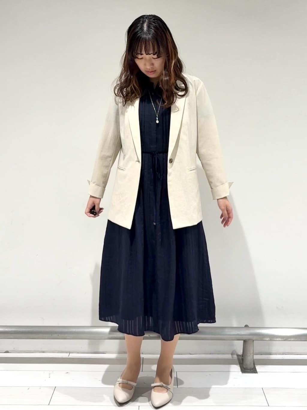 Azusaさんの「Reflect｜◆【マシンウォッシュ可／セットアップ可／通勤におすすめ】ドライタッチジャケット」を使ったコーディネート