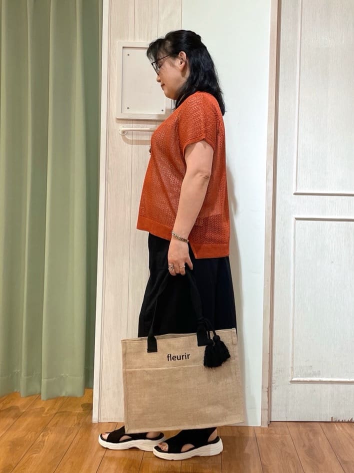 ke-yさんの「SHOO･LA･RUE｜◆ニットスニーカーサンダル」を使ったコーディネート