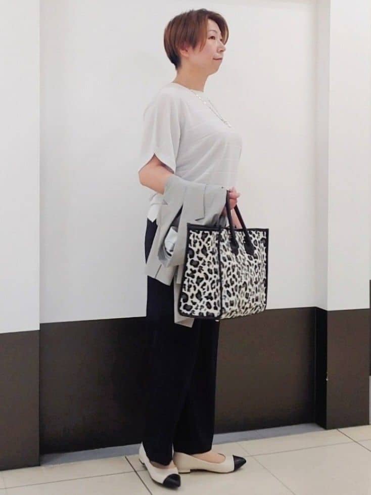 じゅりさんの「Reflect｜◆【マシンウォッシュ可／セットアップ可／通勤におすすめ】ドライタッチダブルジャケット」を使ったコーディネート