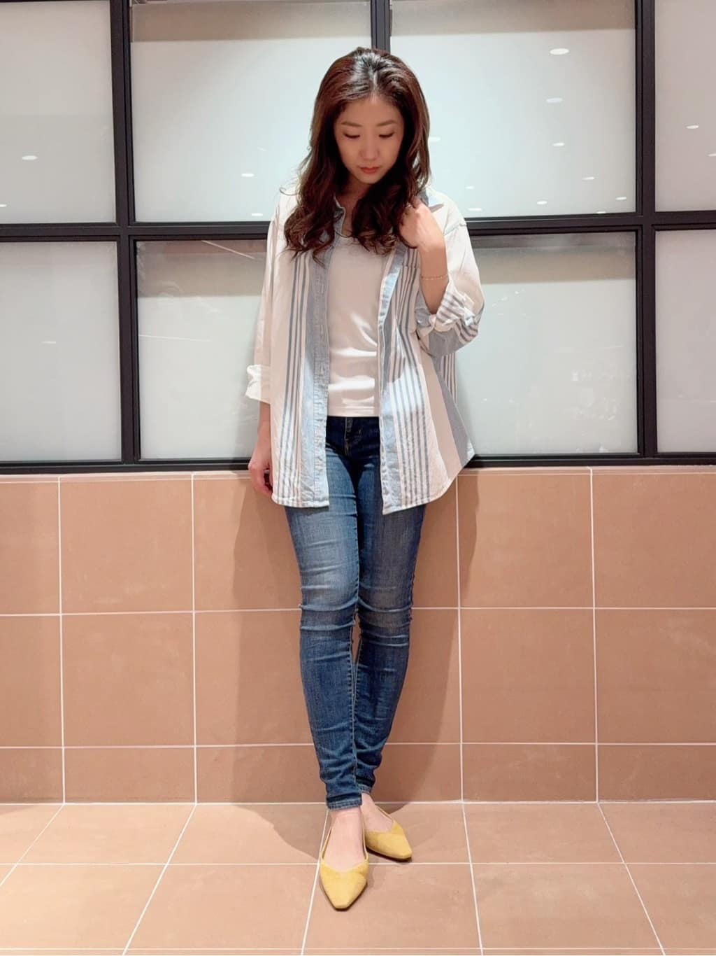 kaoriさんの「ESPERANZA｜Oito和紙フラットパンプス」を使ったコーディネート