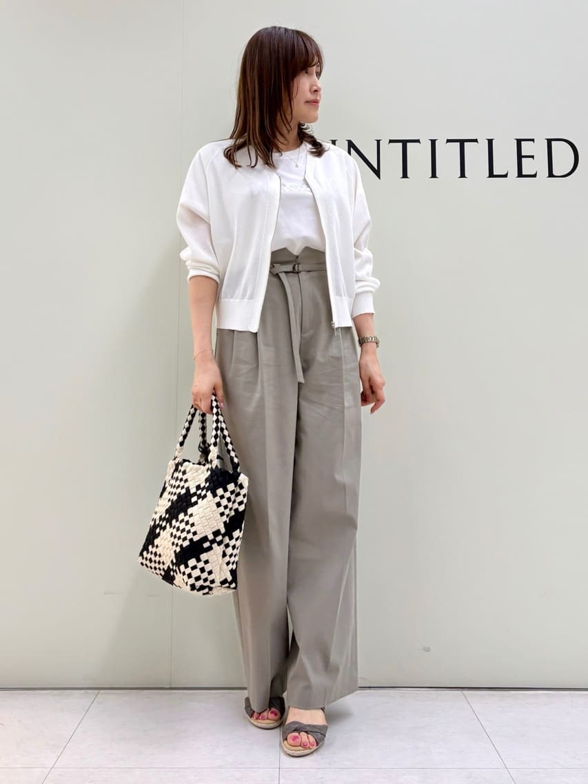Sakaiさんの「UNTITLED｜【スクエアインナー】コットンタンクトップ」を使ったコーディネート