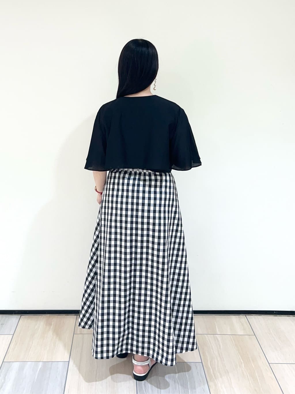 Mitsukiさんの「UNTITLED｜メタリックメッシュトート」を使ったコーディネート