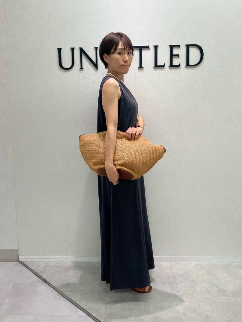 yukiさんの「UNTITLED｜メタリックメッシュトート」を使ったコーディネート