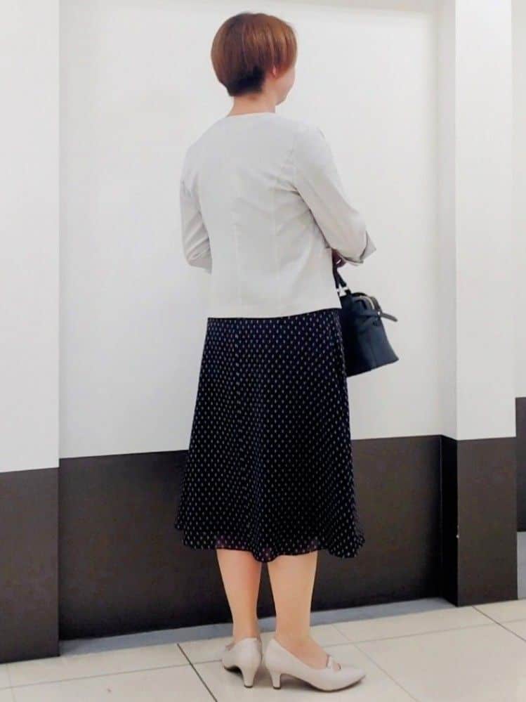 じゅりさんの「Reflect｜◆【夏SALE／UVカット／接触冷感／洗える／セットアップ可】ドライタッチジャケット」を使ったコーディネート