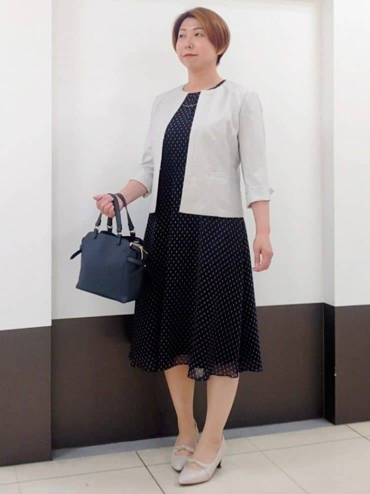 じゅりさんの「Reflect｜◆【夏SALE／UVカット／接触冷感／洗える／セットアップ可】ドライタッチジャケット」を使ったコーディネート