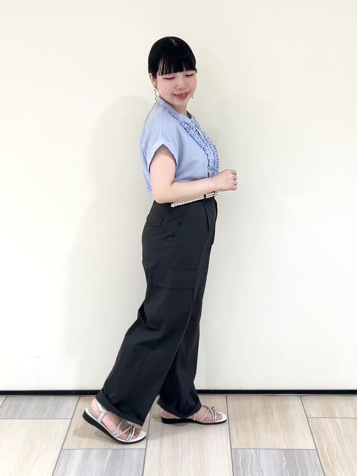 Mitsukiさんの「UNTITLED｜【追加/日本製】メッシュベルト」を使ったコーディネート