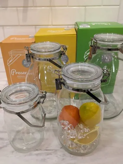 ◇取っ手密封ビン 2L ＜Cellarmate セラーメイト＞（保存容器