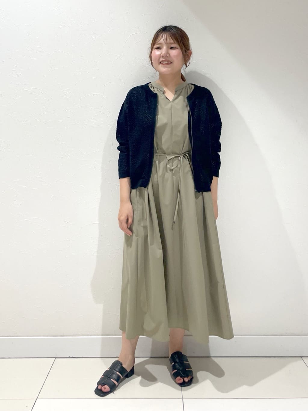 YUUKIさんの「INDIVI｜◆【通気性◎撥水／UV／接触冷感】アクティブワンピース」を使ったコーディネート