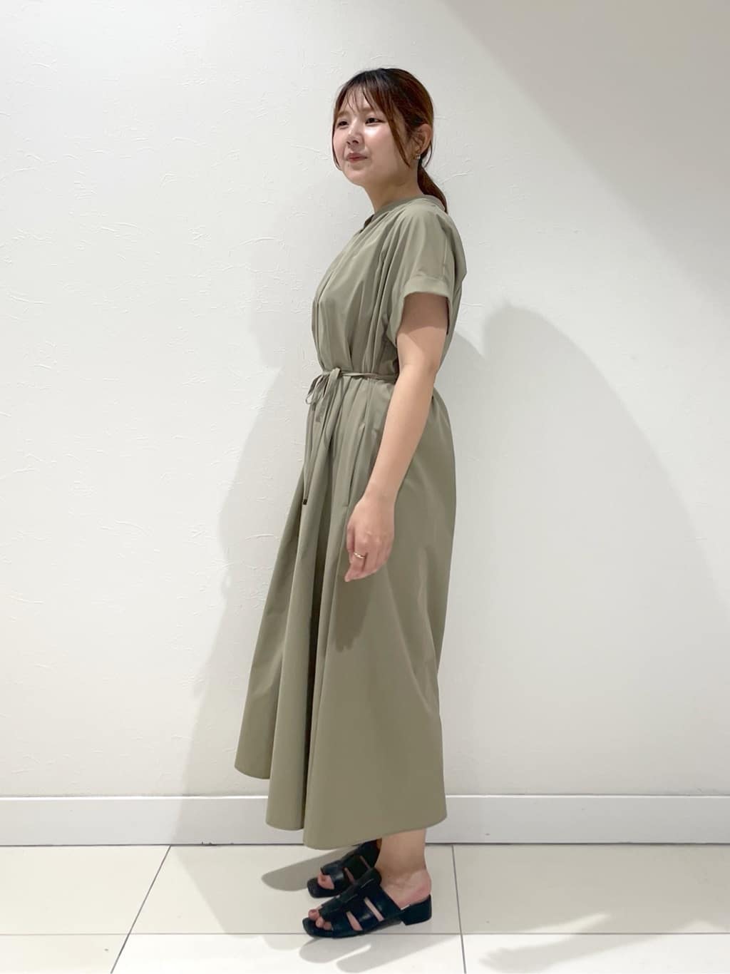 YUUKIさんの「INDIVI｜◆【通気性◎撥水／UV／接触冷感】アクティブワンピース」を使ったコーディネート