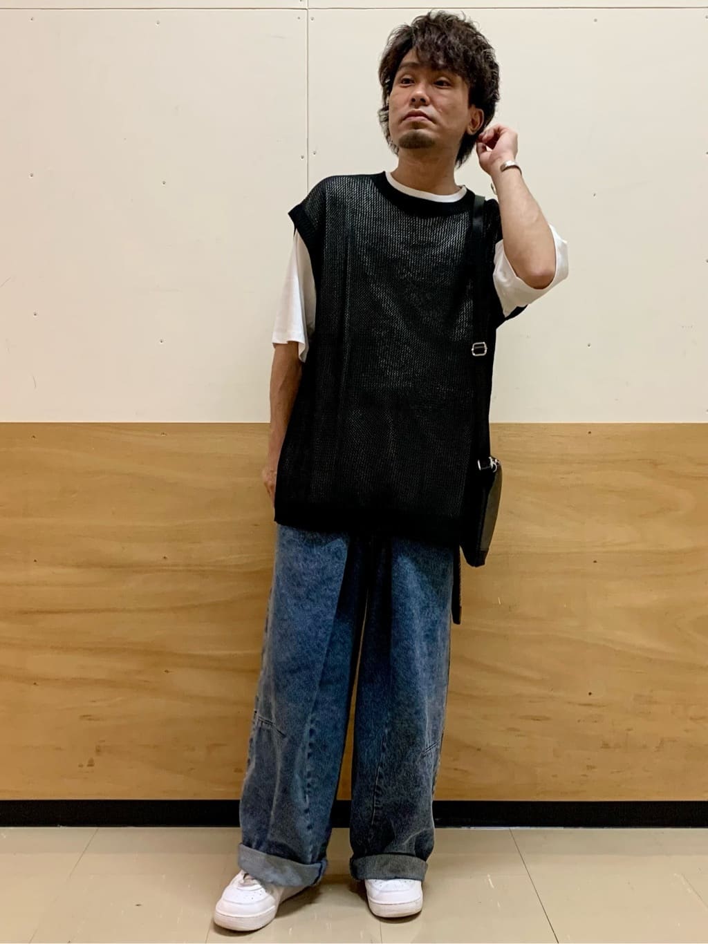 MATUさんの「THE SHOP TK｜サフィアーノミニサコッシュ」を使ったコーディネート